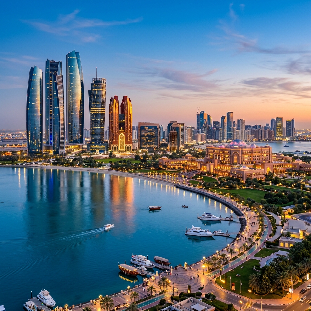 Abu Dhabi skyline
