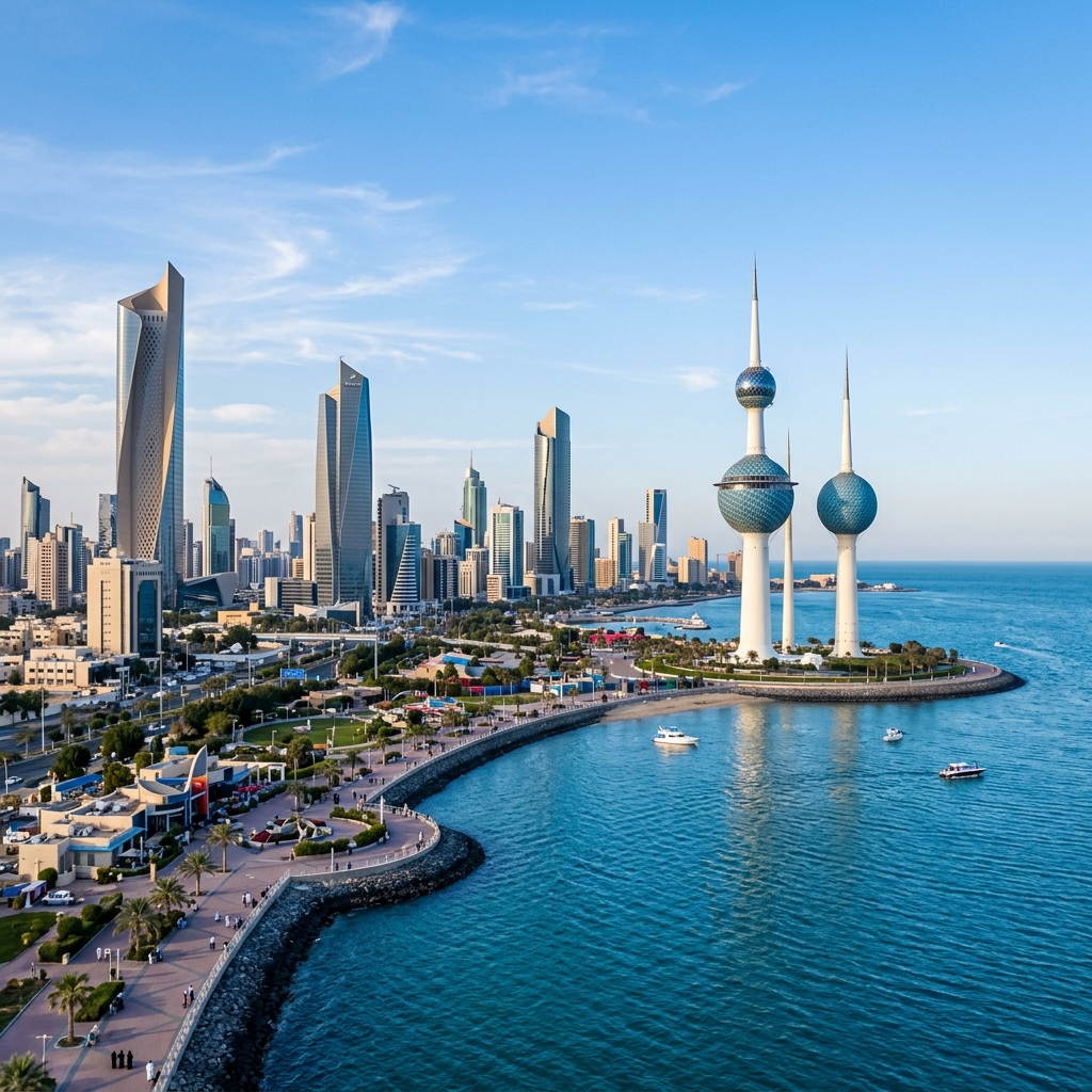 Kuwait skyline