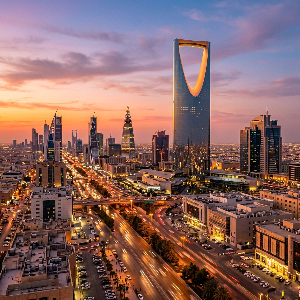 Saudi Arabia skyline